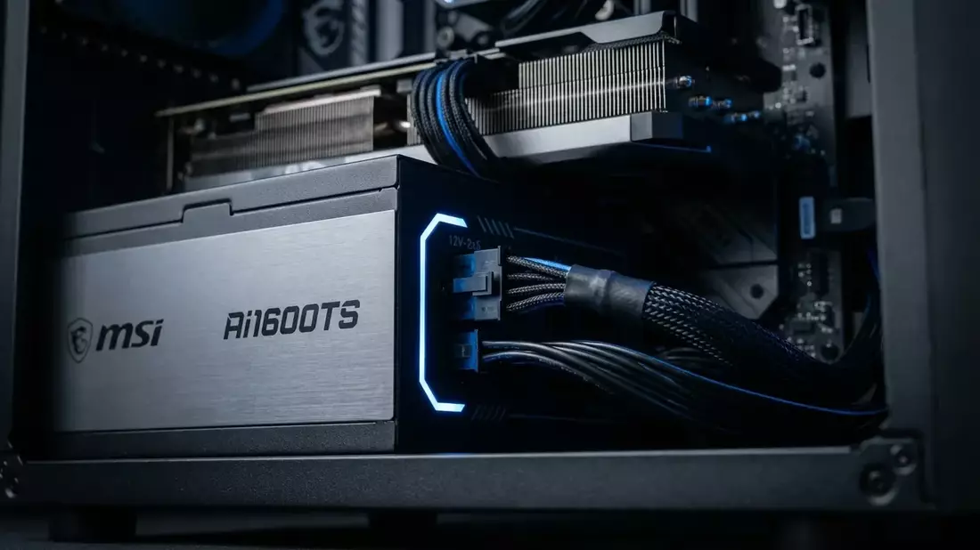 MSI MPG Ai1600TS: Netzteil mit aktiver Schutzschaltung gegen GPU-Brandgefahr - Bild: über boerse-global.de