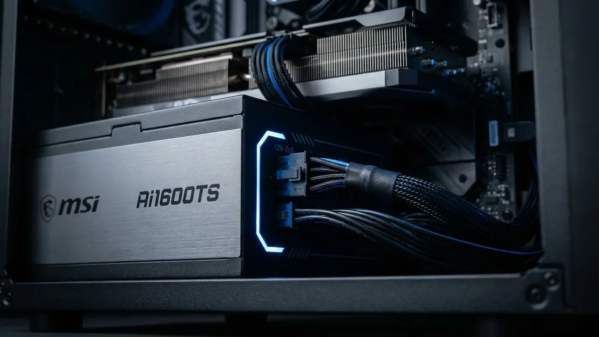 MSI MPG Ai1600TS: Netzteil mit aktiver Schutzschaltung gegen GPU-Brandgefahr - Foto: über boerse-global.de