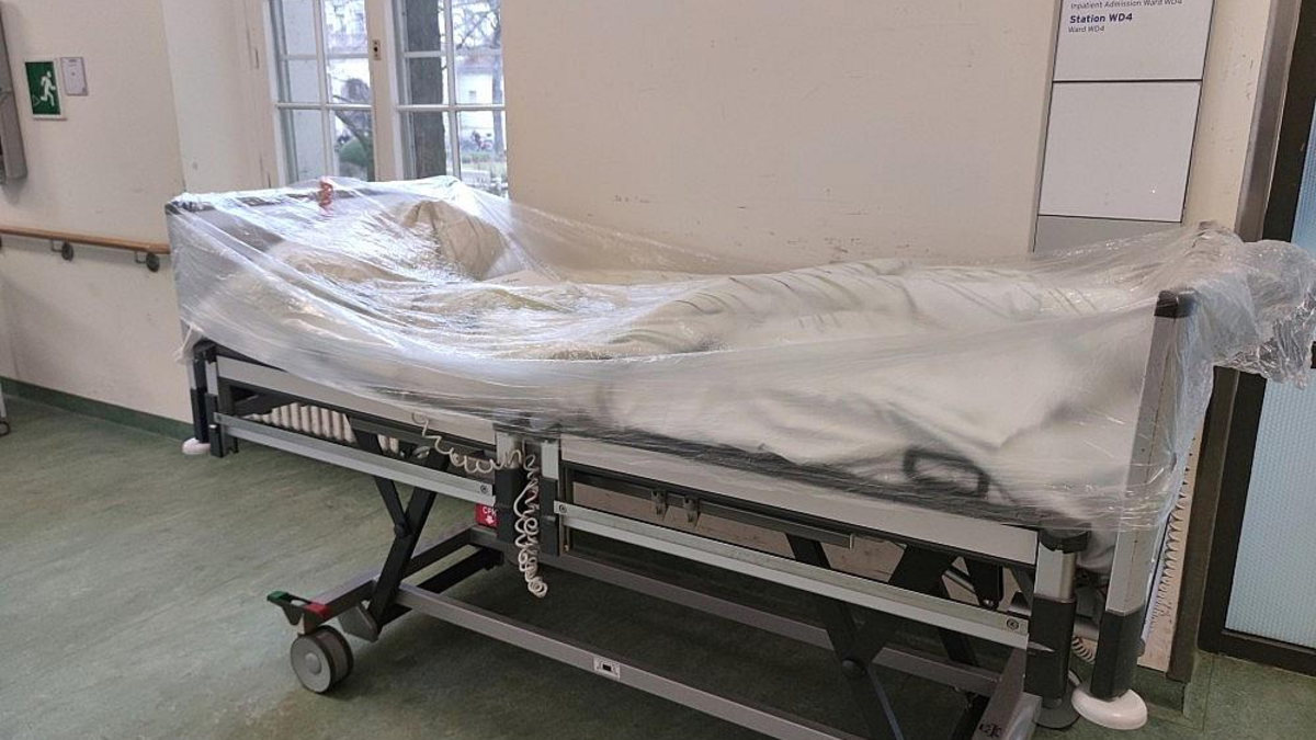 Krankenhausbett (Archiv) - Foto: via dts Nachrichtenagentur