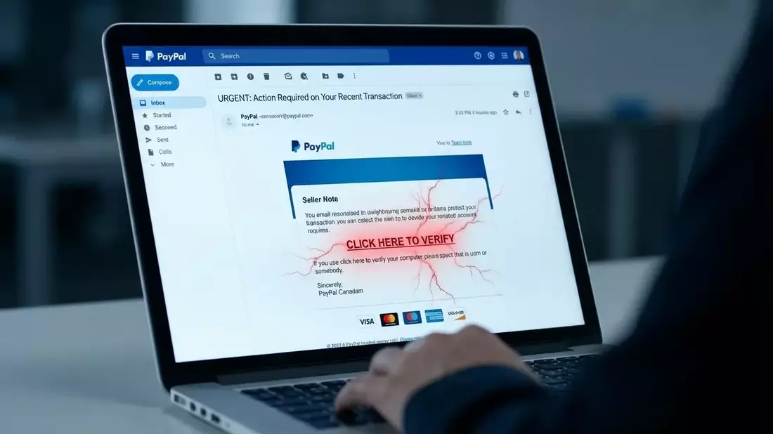PayPal-Phishing nutzt offizielle Systeme für perfekte Fälschungen - Bild: über boerse-global.de