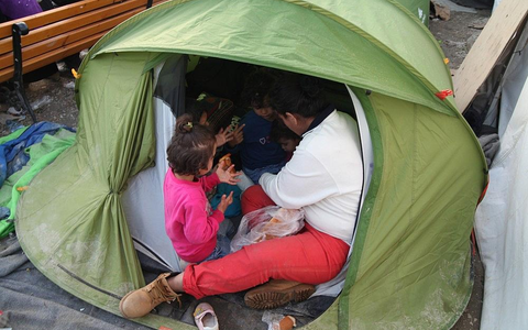 Flüchtlinge auf der Balkanroute (Archiv) - Foto: via dts Nachrichtenagentur