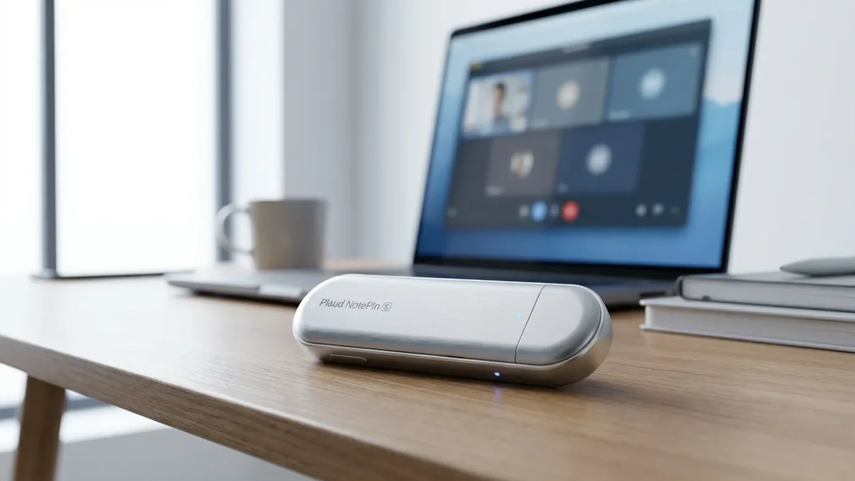 Plaud NotePin S und Desktop-App: KI-Tools für diskrete Meeting-Notizen - Foto: über boerse-global.de