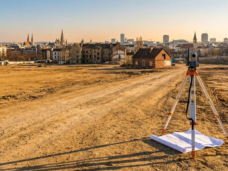 Döbling: Baugenehmigtes Großgrundstück für 3,4 Millionen Euro am Markt - Foto: über boerse-global.de