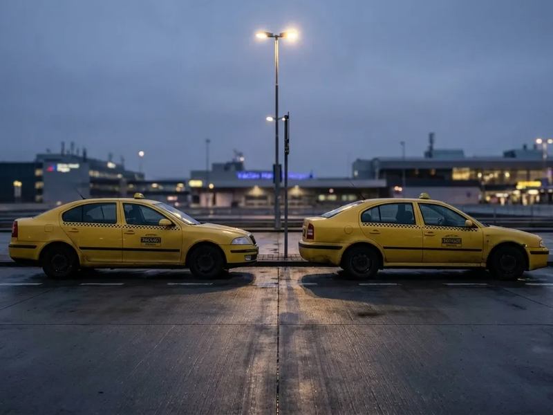 Taxi-Kartell am Prager Flughafen muss 11 Millionen Kronen Strafe zahlen - Foto: über boerse-global.de