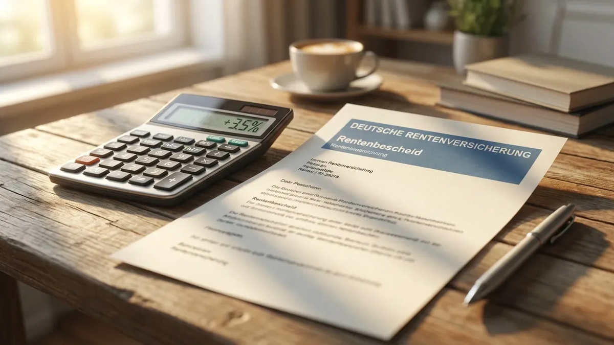 Renten steigen 2026 voraussichtlich um 3,7 Prozent - Foto: über boerse-global.de