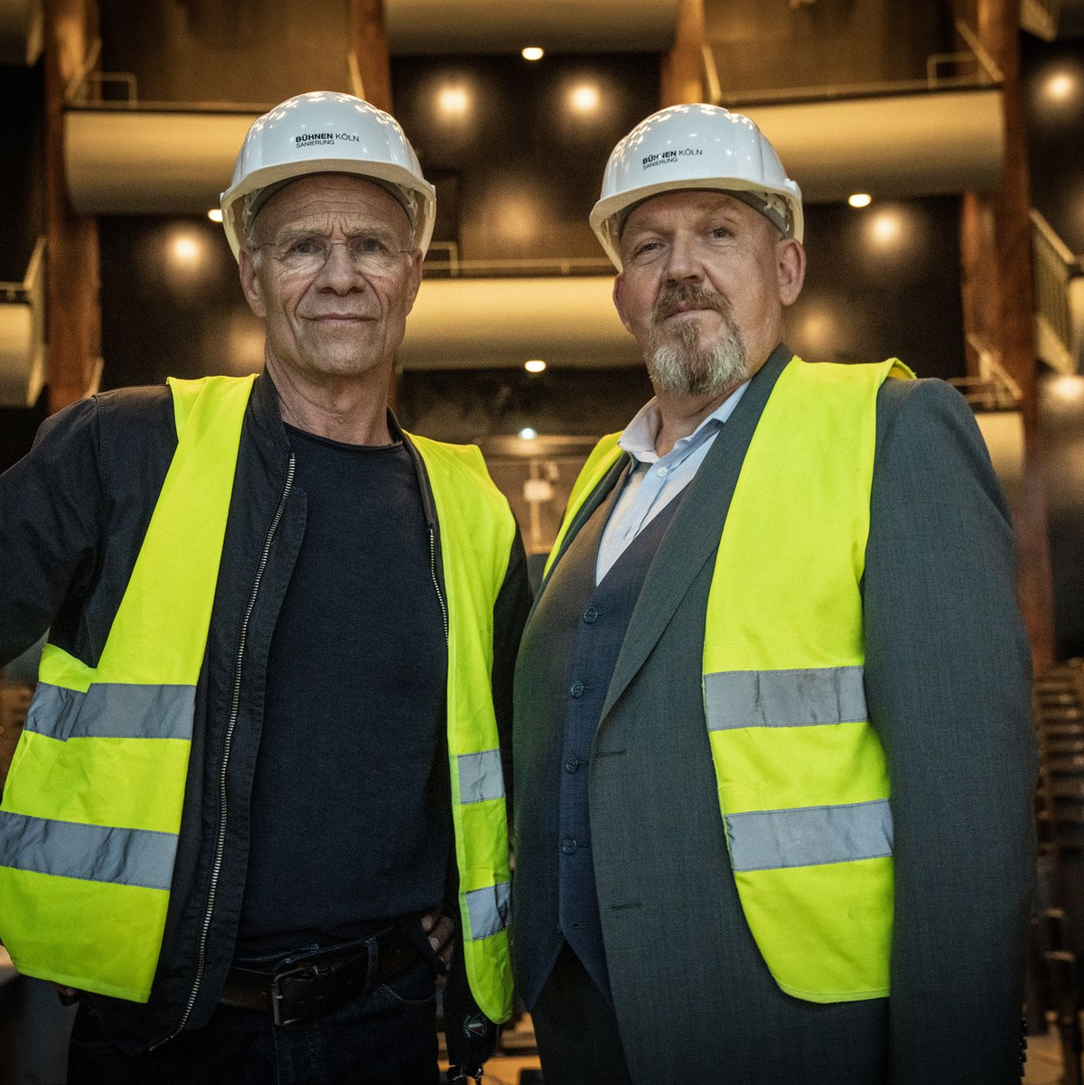 Sie ermitteln wieder: Ballauf (links) und Schenk.  - Foto: Thomas Kost/WDR/ARD/dpa