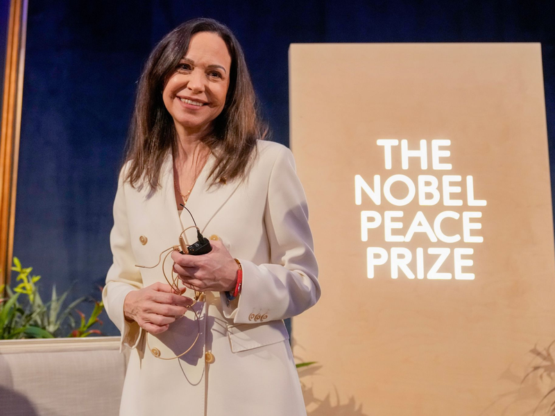 Machado hatte ihren Nobelpreis Trump gewidmet. (Archivbild)  - Foto: Heiko Junge/NTB Scanpix/AP/dpa