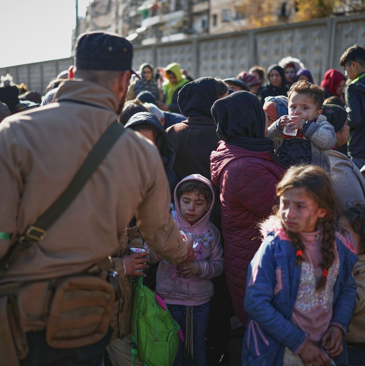 Zehntausende Menschen waren vor den Kämpfen geflohen.   - Foto: Ghaith Alsayed/AP/dpa