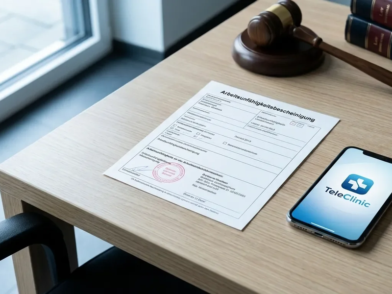 Arbeitsrecht: Online-Krankmeldungen werden zum Kündigungsrisiko - Foto: über boerse-global.de