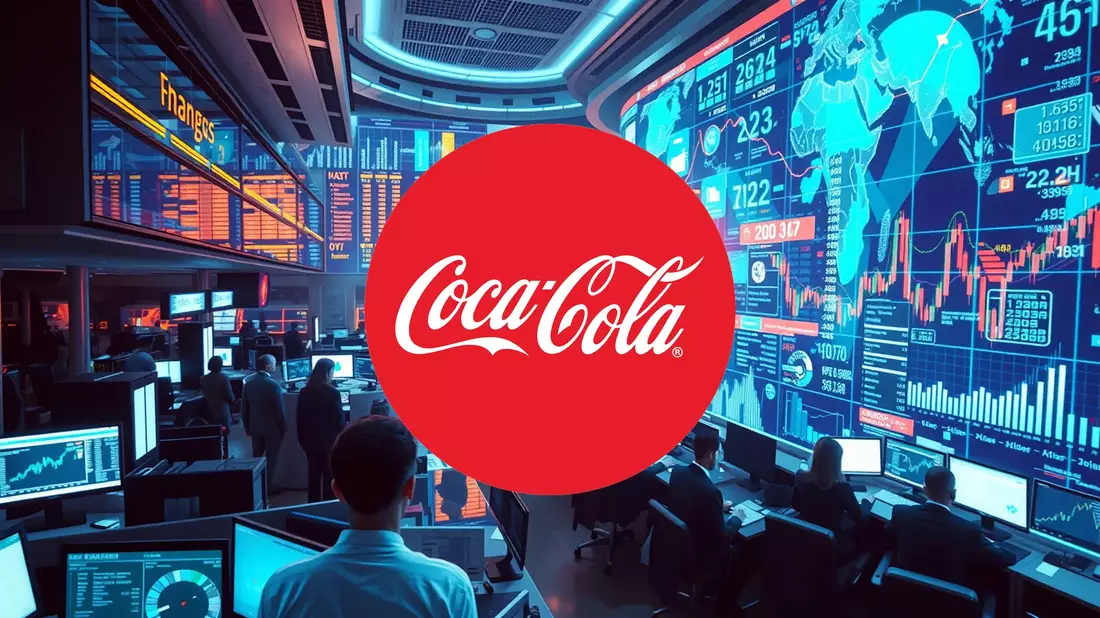 Coca-Cola Shares Signal a Technical Rebound Illustration mit AI erstellt übermittelt durch boerse-global.de