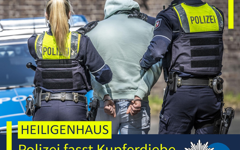 POL-ME: Auf frischer Tat: Polizei fasst Kupferdiebe - 2601024 - Foto: presseportal.de