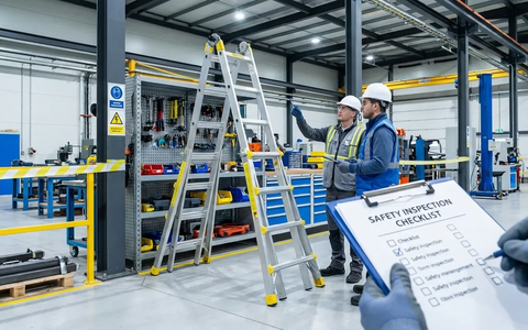 Leitern und Tritte: Neue Prüfwelle trifft deutsche Betriebe - Foto: über boerse-global.de