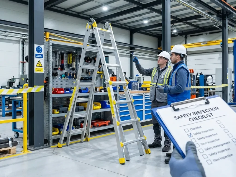 Leitern und Tritte: Neue Prüfwelle trifft deutsche Betriebe - Foto: über boerse-global.de