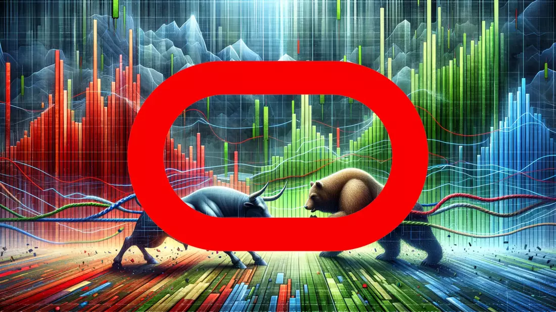 Oracle’s AI Ambitions Spark Investor Debate Illustration mit AI erstellt übermittelt durch boerse-global.de