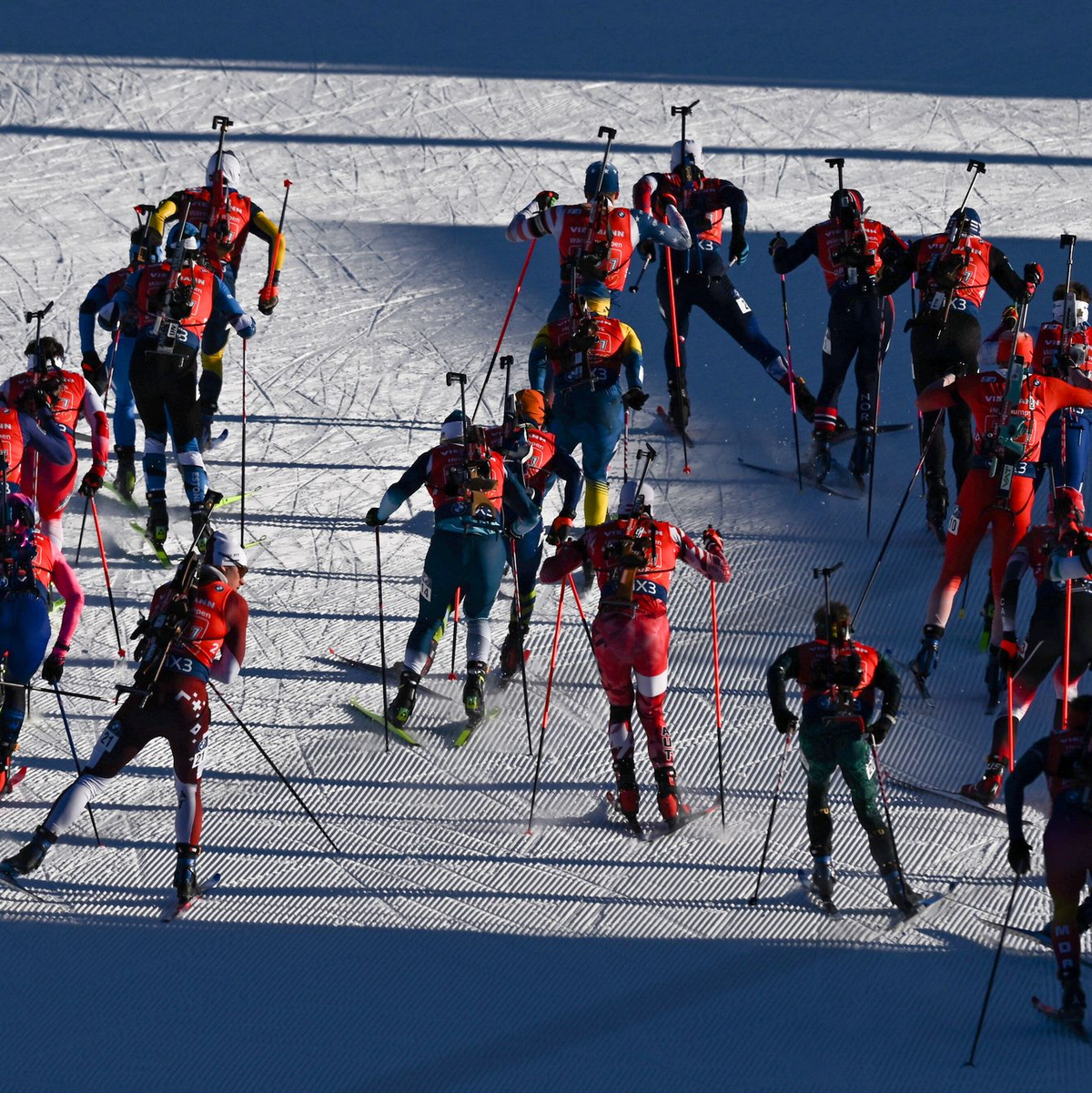 Einmal mehr die beste Deutsche: Franziska Preuß - Foto: Hendrik Schmidt/dpa