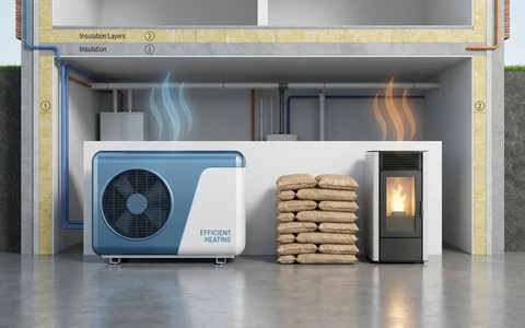 WKO-Studie: Pellets und Wärmepumpen schlagen fossile Heizungen klar - Foto: über boerse-global.de