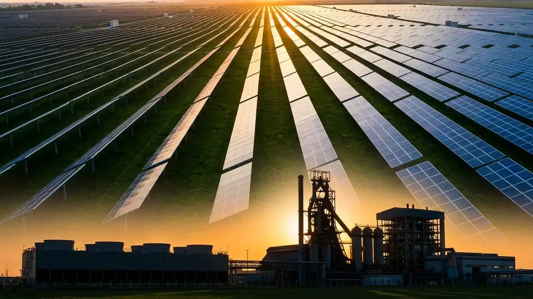 Salzgitter AG treibt grüne Stahlproduktion mit Solarpark und neuem Werk voran - Bild: über boerse-global.de