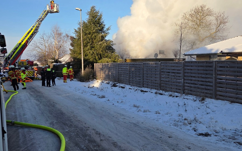 FW Minden: Todesopfer bei Brand eines Wohnhauses in Minden - Foto: presseportal.de