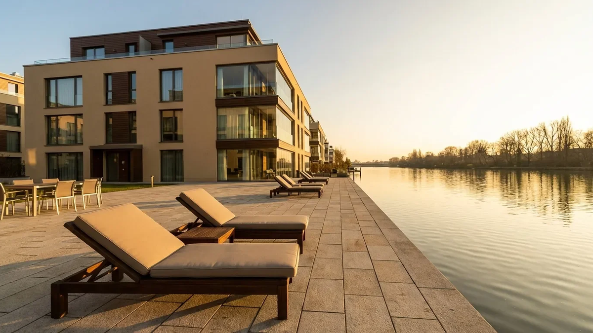 Glorit öffnet Luxus-Residenzen an der Alten Donau - Foto: über boerse-global.de