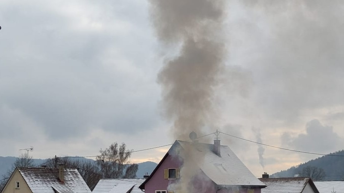 FW Stockach: Mülleimer-/Garagenbrand - Foto: presseportal.de
