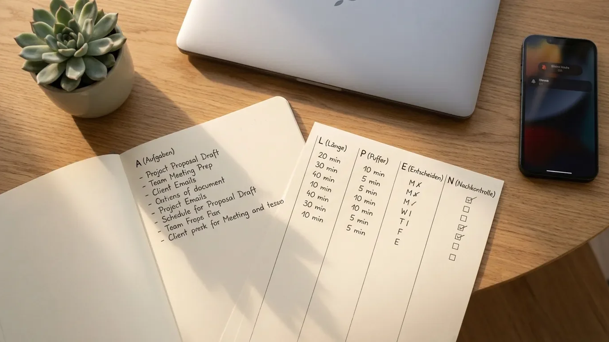 ALPEN-Methode feiert Comeback gegen digitales Chaos - Foto: über boerse-global.de