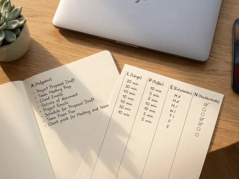 ALPEN-Methode feiert Comeback gegen digitales Chaos - Foto: über boerse-global.de