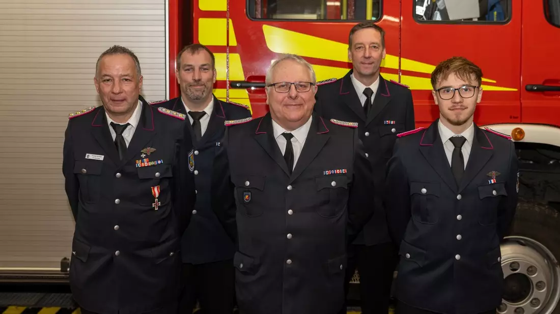 FW-RD: Jahreshauptversammlung der Feuerwehr Osterrönfeld - Rückblick, Ehrungen und Ausblick - Bild: presseportal.de