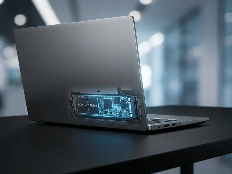 Micron 3610: PCIe-5.0-SSD bringt Rekordgeschwindigkeit in Laptops - Foto: über boerse-global.de