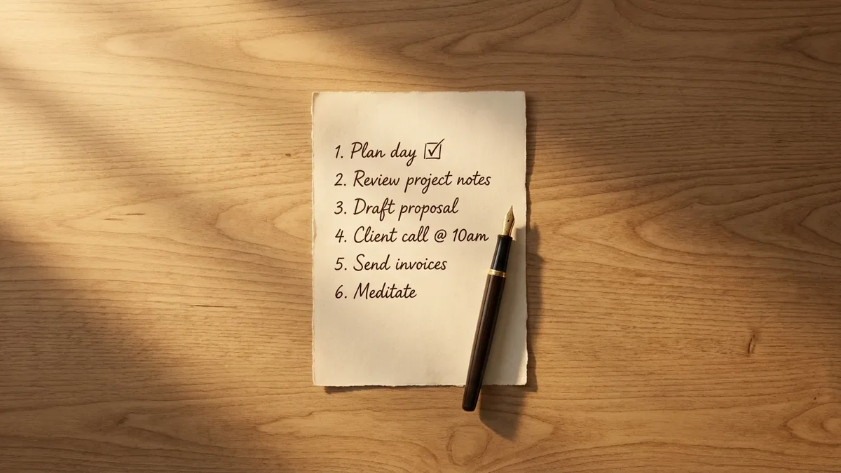 Ivy Lee Methode: Das analoge Comeback gegen KI-Overload - Foto: über boerse-global.de