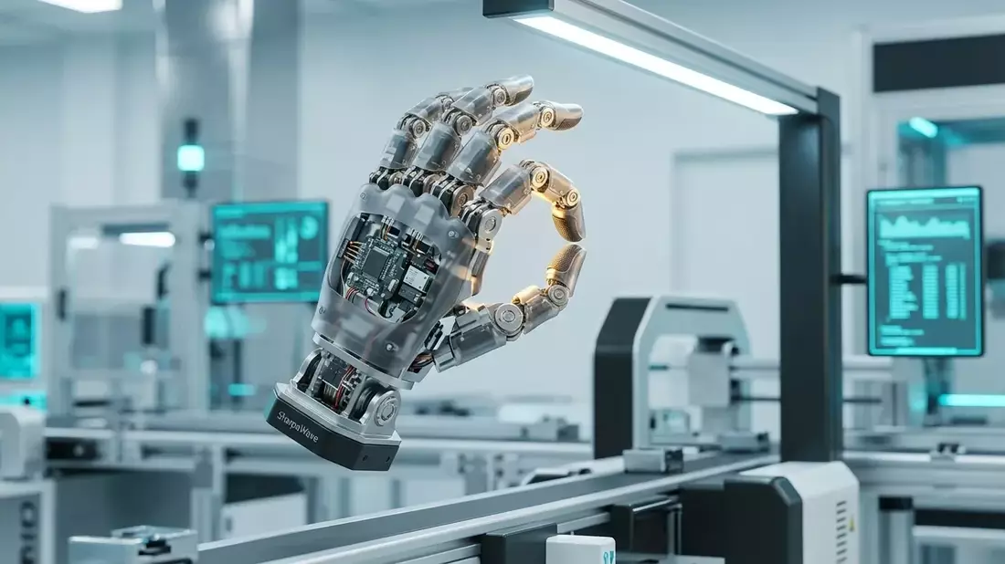 SharpaWave: Roboterhand aus Serienfertigung soll Automatisierung revolutionieren - Bild: über boerse-global.de