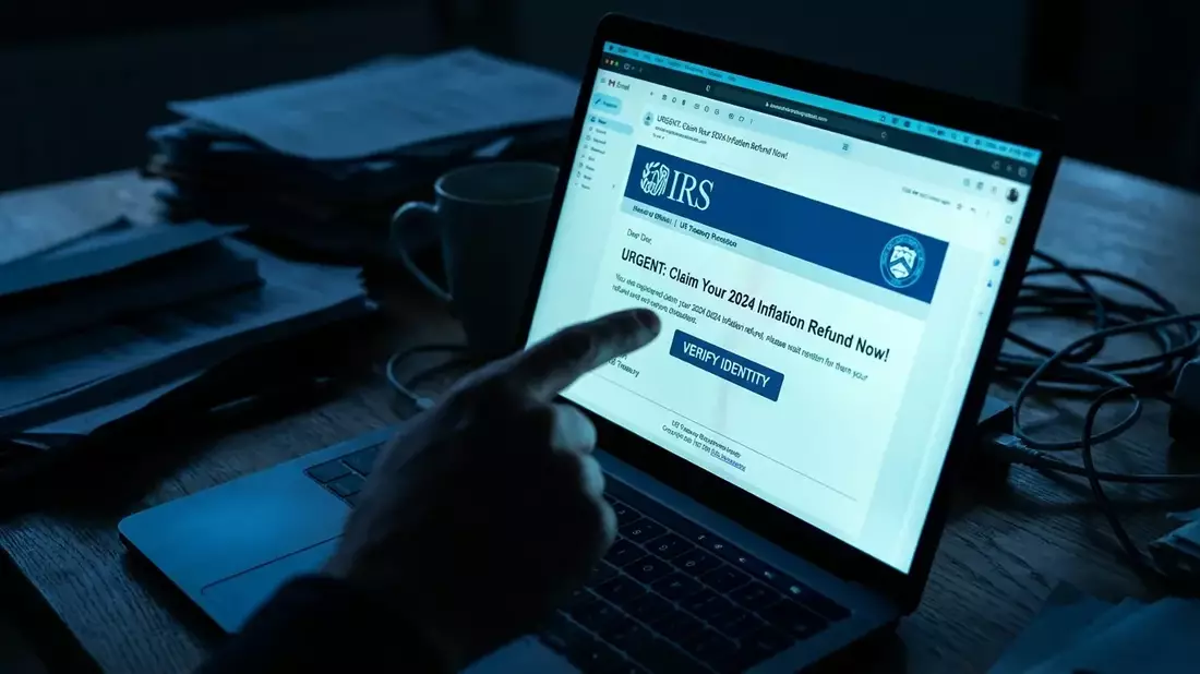 Phishing-Welle nutzt falsche „Inflations-Rückzahlung“ aus - Bild: über boerse-global.de