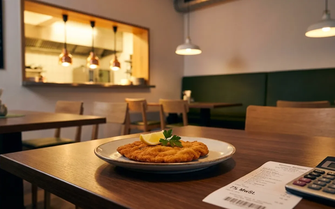 Steuer-Dauerlösung: Gastro zahlt dauerhaft nur 7 Prozent Mehrwertsteuer - Foto: über boerse-global.de Steuer-Dauerlösung: Gastro zahlt dauerhaft nur 7 Prozent Mehrwertsteuer - Foto: über boerse-global.de