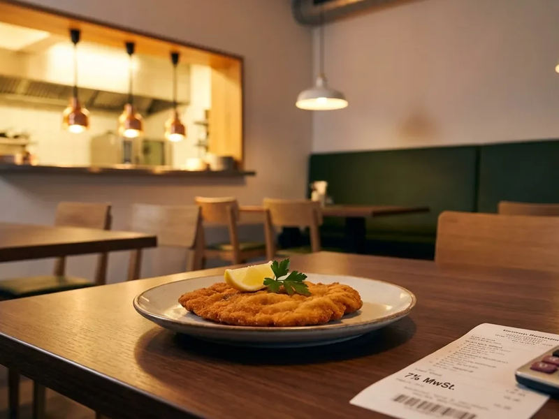 Steuer-Dauerlösung: Gastro zahlt dauerhaft nur 7 Prozent Mehrwertsteuer - Foto: über boerse-global.de