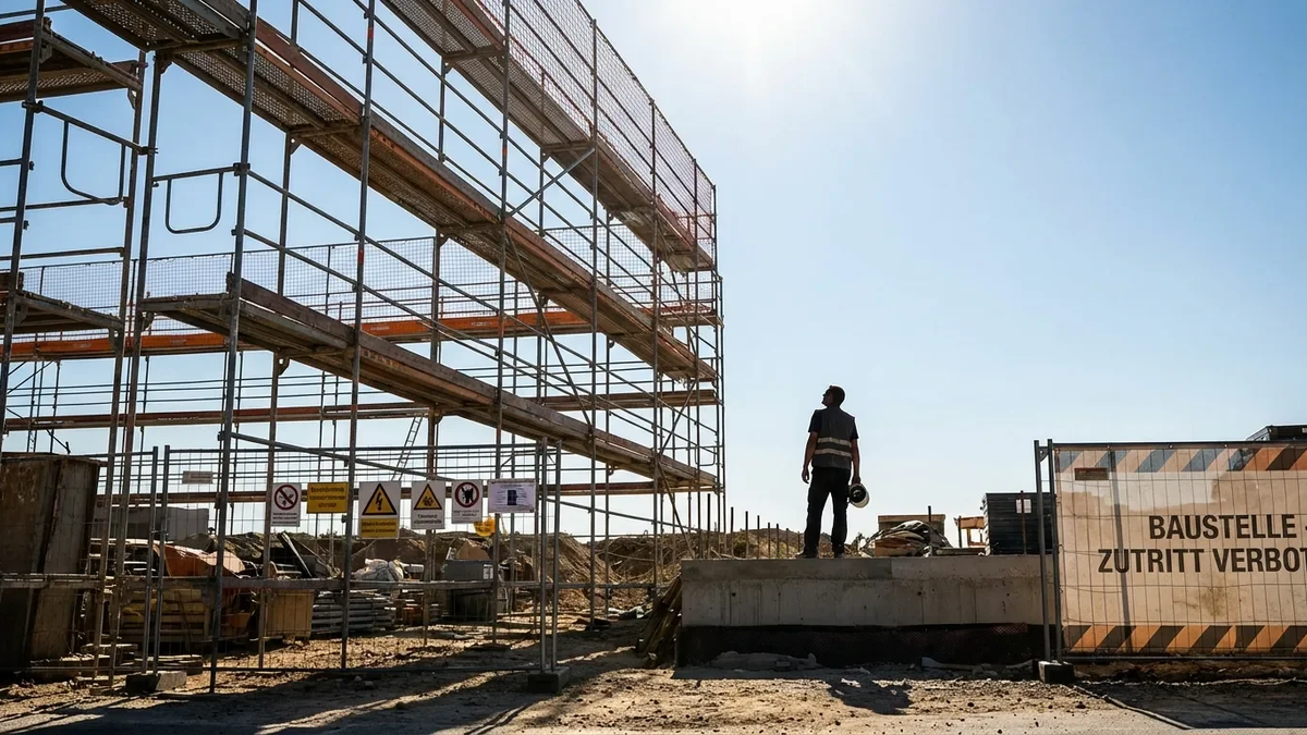 Sommerausfallgeld: Gerüstbauer erhalten erstmals Hitzefrei mit Lohnausgleich - Foto: über boerse-global.de