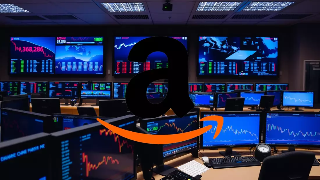 Amazon: La acción se afianza en su camino hacia máximos históricos Illustration mit AI erstellt übermittelt durch boerse-global.de