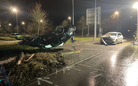 POL-SO: Drei Verletzte bei Verkehrsunfall - Verdacht auf verbotenes Rennen - Foto: presseportal.de