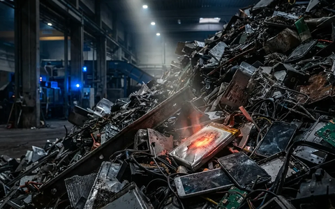 Recycling-Branche: Lithium-Batterien und Trockenheit schüren Brandgefahr - Foto: über boerse-global.de