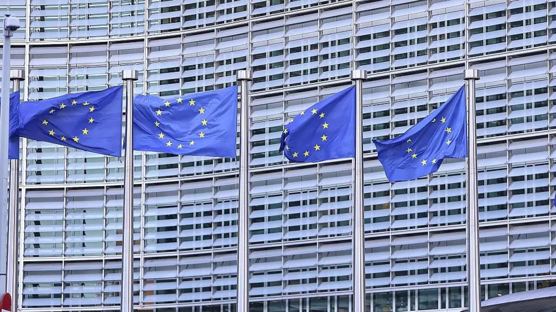EU-Fahnen (Archiv) - Bild: via dts Nachrichtenagentur