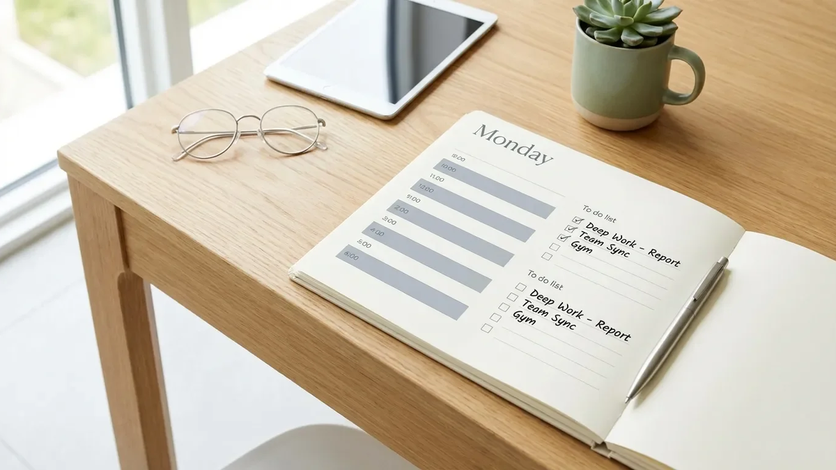 Wochenplanung: Das wirksamste Mittel gegen Stress - Foto: über boerse-global.de