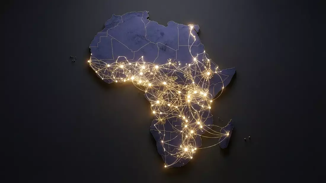 Masakhane-Initiative will 50 afrikanische Sprachen für die KI-Zukunft rüsten Illustration mit AI erstellt übermittelt durch boerse-global.de