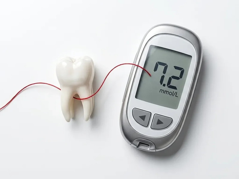 Mund-Diabetes-Achse: Parodontitis verschlechtert Blutzuckerwerte - Foto: über boerse-global.de