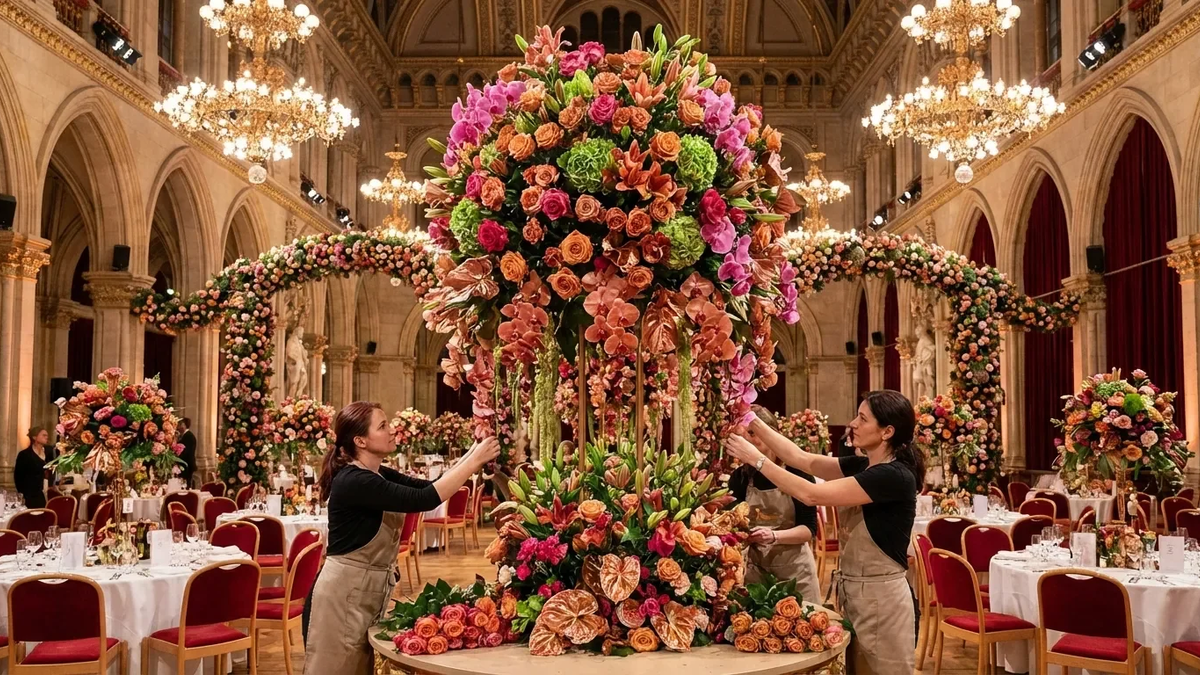 Wiener Blumenball startet mit ESC-Motto in die Saison - Foto: über boerse-global.de