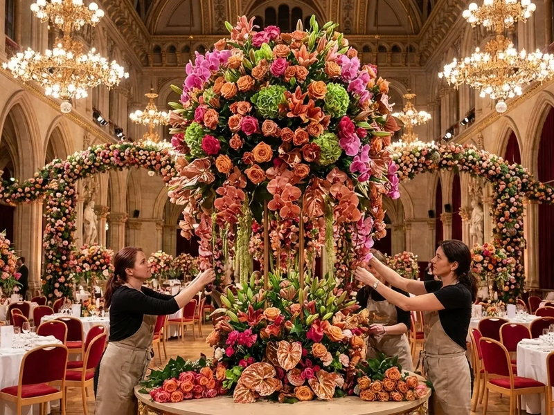 Wiener Blumenball startet mit ESC-Motto in die Saison - Foto: über boerse-global.de