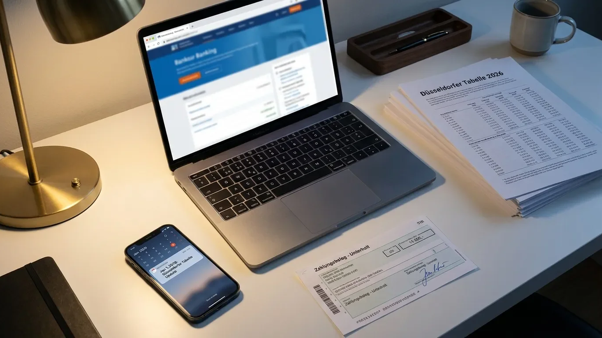 Düsseldorfer Tabelle 2026: Mehr Unterhalt, gleicher Selbstbehalt - Foto: über boerse-global.de