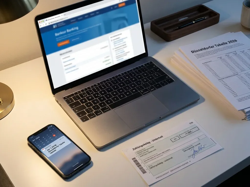 Düsseldorfer Tabelle 2026: Mehr Unterhalt, gleicher Selbstbehalt - Foto: über boerse-global.de