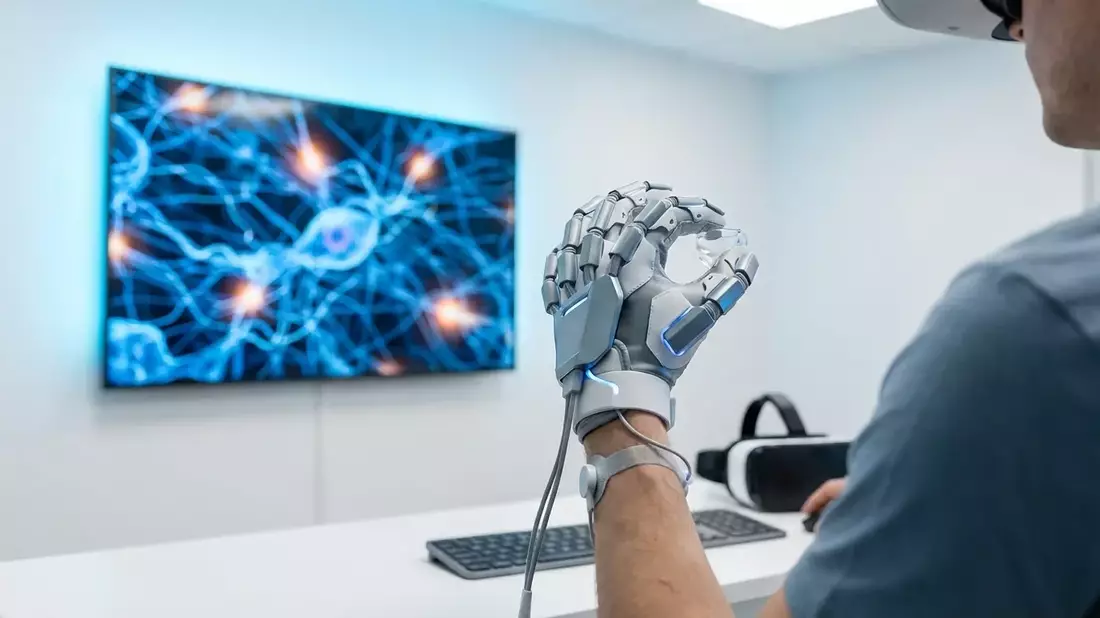KI, Roboter und VR revolutionieren die Neurorehabilitation - Bild: über boerse-global.de