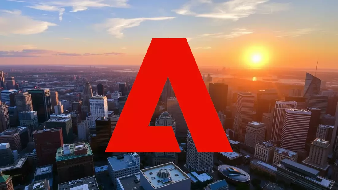 Adobe en la Mira: Tres Casas de Análisis Recomiendan Precaución Illustration mit AI erstellt übermittelt durch boerse-global.de