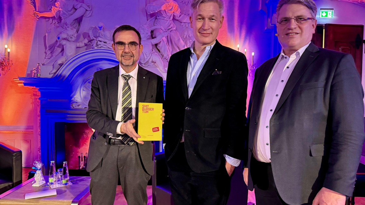 Kamingespräch in Banz: Holetschek und Poschardt wollen den Staat auf Diät setzen - Foto: presseportal.de