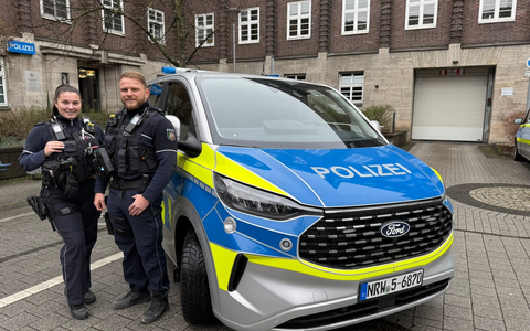 POL-BO: Neue Streifenwagen für das Polizeipräsidium Bochum - Foto: presseportal.de