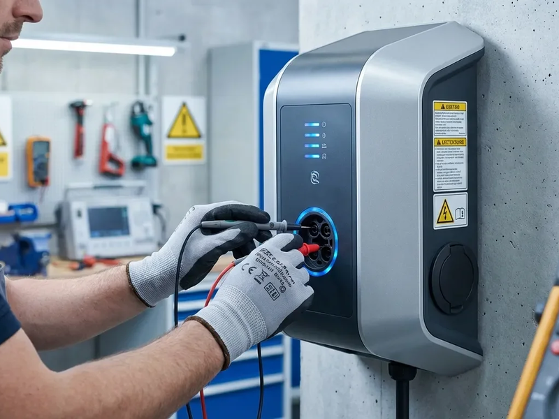 Bidirektionale Wallboxen: DGUV V3 verlangt jährliche Prüfung - Foto: über boerse-global.de